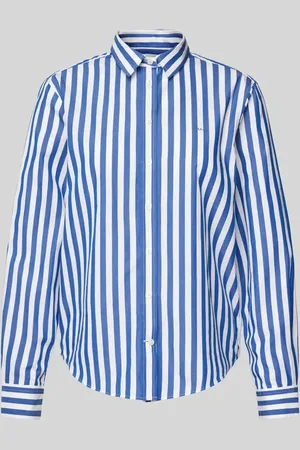 GANT Bluzka koszulowa o kroju regular fit z wyhaftowanym logo