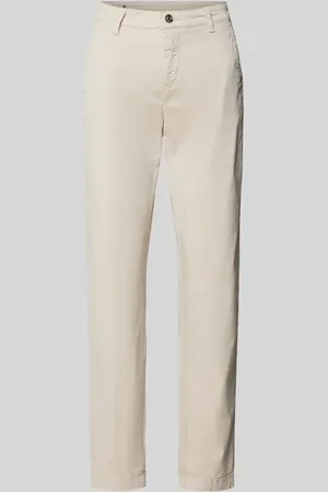 Mac Chinosy o skróconym kroju slim fit model ‘TURN UP’