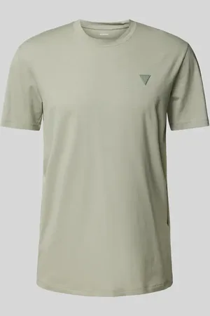 Guess T-shirt z detalem z logo model ‘HEDLEY’