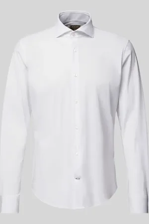JOOP! Koszula biznesowa o kroju slim fit z listwą guzikową model ‘Pai’