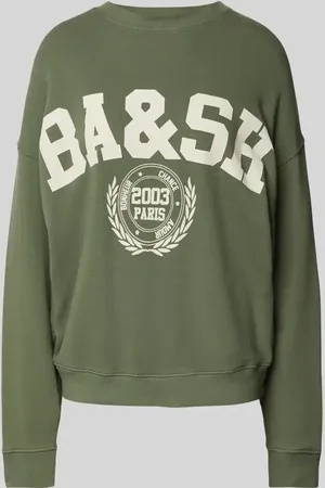 Bash Bluza o kroju oversized z nadrukiem z logo