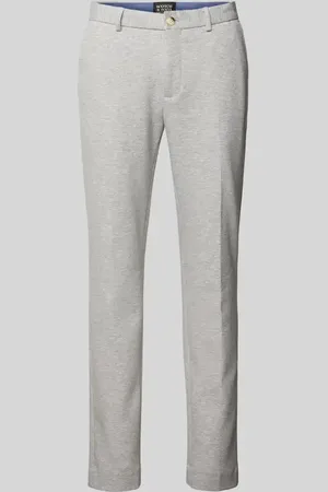 Scotch&Soda Spodnie o kroju slim fit z zapięciem na guzik i zamek błyskawiczny