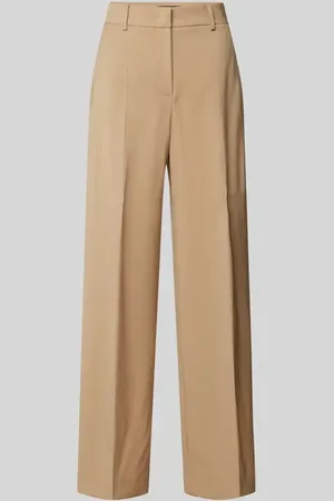 Max Mara Spodnie wełniane rozkloszowane w kant model ‘VISIVO’