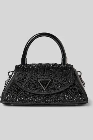 Guess Torebka z detalem z logo model ‘BEAUVOIR’