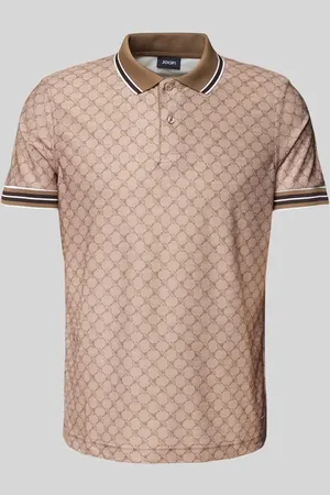 JOOP! Koszulka polo z prążkowanymi wykończeniami model ‘Talon’