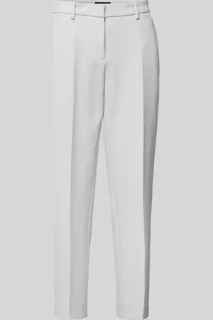Cambio Spodnie materiałowe o kroju slim fit w kant model ‘KRYSTAL’