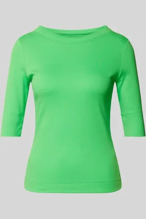 Marc Cain T-shirt z rękawem o dł. 3/4 model ‘REMIX’