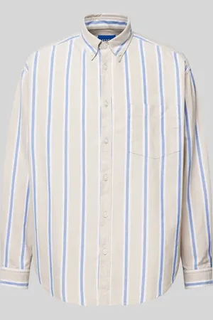 Hugo Blue Koszula casualowa o kroju regular fit z kołnierzykiem typu button down model ‘Ebill’