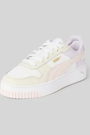 PUMA Sneakersy z mieszanki skóry model ‘Carina Street’