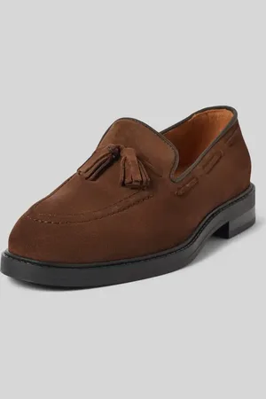 SELECTED Mokasyny z wiązanym detalem model ‘BLAKE’