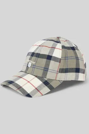 Barbour Czapka z daszkiem i wyhaftowanym logo model ‘Tartan’