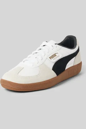 PUMA Sneakersy z mieszanki skóry model ‘Palermo’