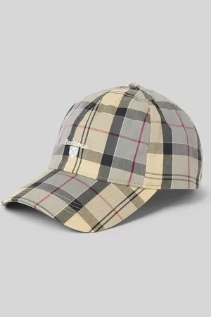 Barbour Czapka z daszkiem i wyhaftowanym logo model ‘Tartan’