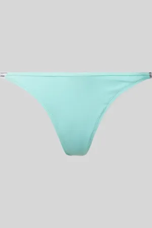 Calvin Klein Stringi z elastycznym pasem z logo