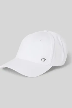 Calvin Klein Czapka z daszkiem i detalem z logo