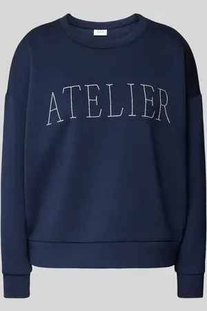 VILA Bluza z wyhaftowanym napisem model ‘SIFFI ATELIER’