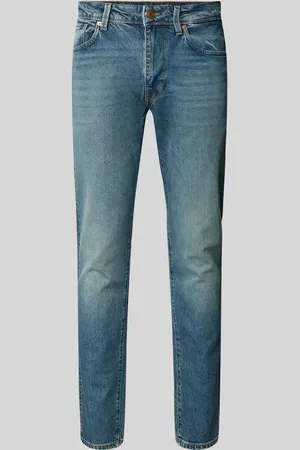 SELECTED Jeansy o kroju slim fit z 5 kieszeniami model ‘LEON’