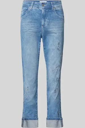 Angels Jeansy o skróconym kroju regular fit model ‘Cici’