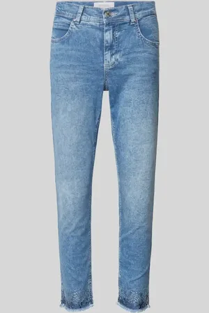 Angels Jeansy o skróconym kroju slim fit model ‘ORNELLA’
