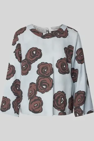 Luisa Cerano Bluzka o kroju relaxed fit z rękawem o dł. 3/4