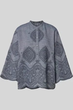 Luisa Cerano Bluzka o kroju relaxed fit z rękawem 3/4