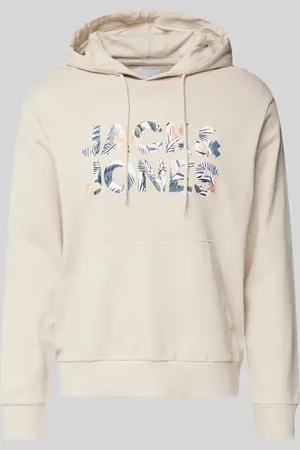 JACK & JONES Bluza z kapturem i nadrukiem z logo model ‘BRYAN’