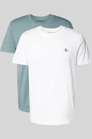 Calvin Klein T-shirt o kroju regular fit z czystej bawełny
