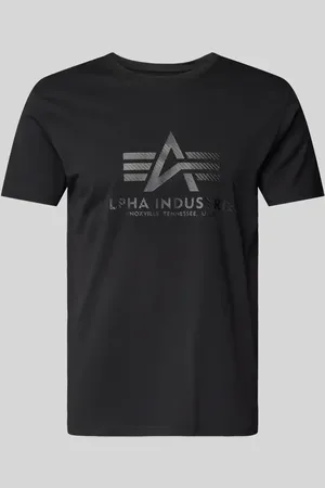 Alpha Industries T-shirt z nadrukiem z logo