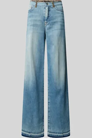 Marc Cain Jeansy o kroju wide fit z 5 kieszeniami