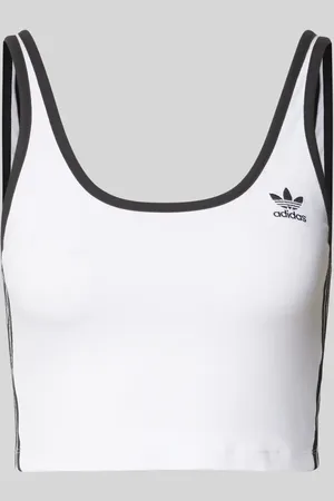 adidas Top krótki z wyhaftowanym logo