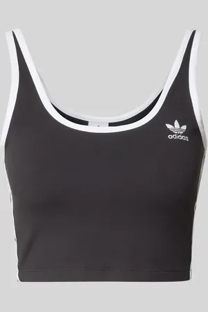 adidas Top krótki z wyhaftowanym logo