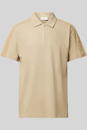 Calvin Klein Koszulka polo z detalem z logo