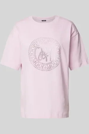 JOOP! T-shirt z detalami z logo model ‘Teggi’