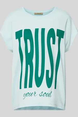 Smith and Soul T-shirt z nadrukiem ze sloganem
