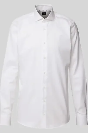 HUGO BOSS Koszula biznesowa o kroju regular fit z bardzo długim rękawem model ‘JOE’