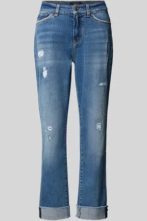 Marc Cain Jeansy o kroju relaxed fit z 5 kieszeniami