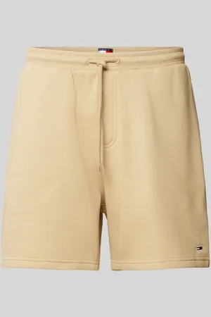 Tommy Hilfiger Szorty z dzianiny dresowej o kroju regular fit z mieszanki bawełny