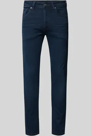 SELECTED Jeansy o kroju slim fit z 5 kieszeniami model ‘LEON’