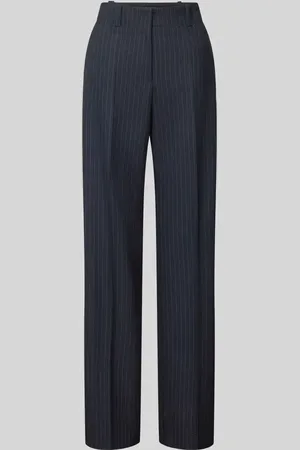 HUGO BOSS Spodnie materiałowe o kroju regular fit w kant model ‘HULANA’