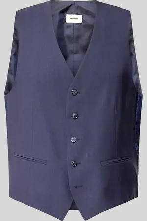 Pierre Cardin Kamizelka o kroju regular fit z mieszanki żywej wełny model ‘HUGO’