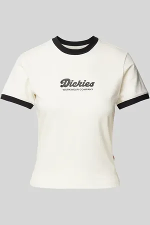 Dickies T-shirt z mieszanki bawełny model ‘LEWISTOWN’