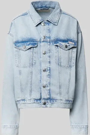 Calvin Klein Kurtka jeansowa z kieszeniami z patką na piersi