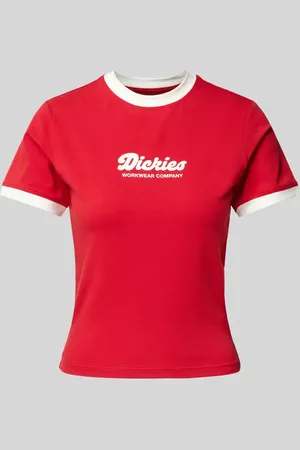 Dickies T-shirt z mieszanki bawełny model ‘LEWISTOWN’