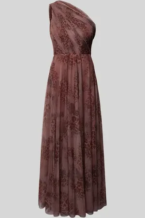 Lace & Beads Sukienka wieczorowa na jedno ramię