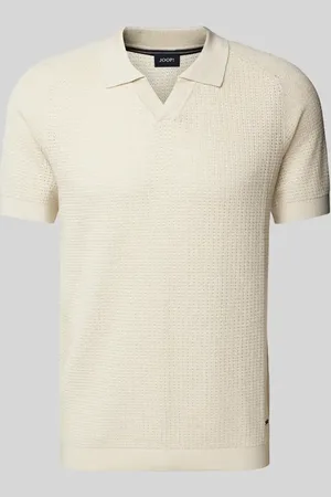 JOOP! Koszulka polo o kroju regular fit z dekoltem w serek
