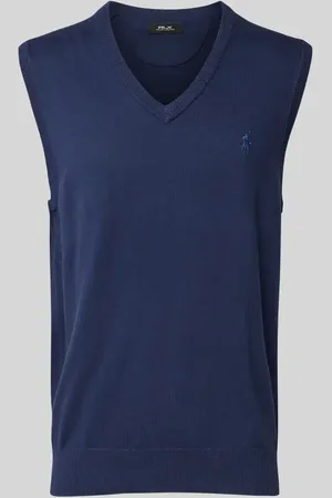 Ralph Lauren Bezrękawnik z wyhaftowanym logo