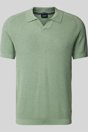 JOOP! Koszulka polo o kroju regular fit z dekoltem w serek
