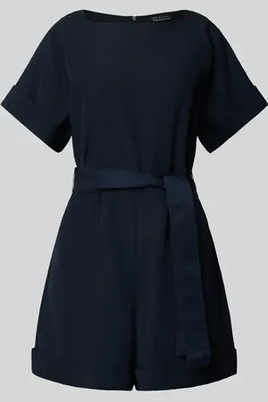 Armani Exchange Kombinezon z wiązanym paskiem