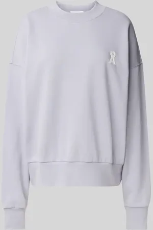 Armedangels Bluza o kroju oversized z prążkowanymi wykończeniami
