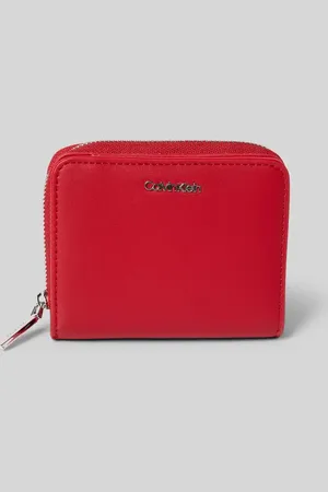 Calvin Klein Portfel z detalem z logo
